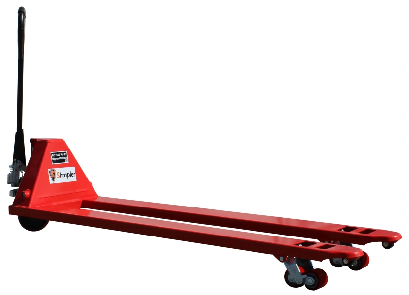 Ручная гидравлическая тележка Shtapler AC 2500 PU, длина вил 2000мм